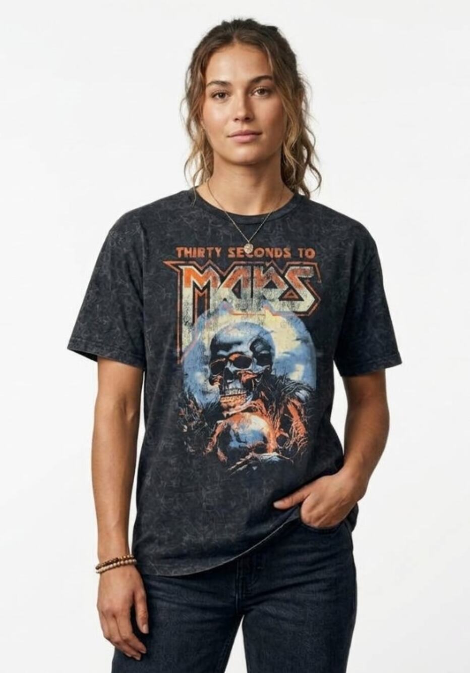 Thirty Seconds to Mars - "Seasons" 2024 Tour Vintage Tee - Size Med - New